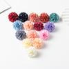 10/20Pcs Artificialflower Silk Ball Chrysanthemum Diy Gift Candy Box Christmas Wreath Home Festival Decor Outdoor Garden Wedding