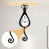 Clock with Pendulum for Home And Office Decor