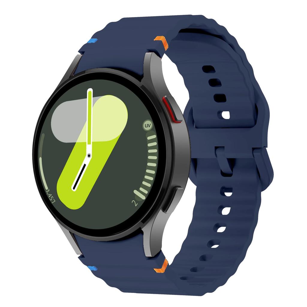 Original Silicone band for Samsung Watch 7 6 5 pro 44mm 40mm 45mm FE Sport Bracelet For Galaxy Watch 6Classic 43mm 47mm Strap