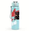 1PC Red Five-pointed Star Punk Skull Print 750ml Portable Sports Water Bottle Leakproof Gym Outdoor Travel Drink Cup