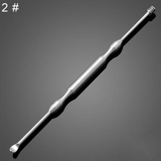 Stainless Steel Earpick Wax Stick Remover Curette Cleaner Ear Pick Tool New