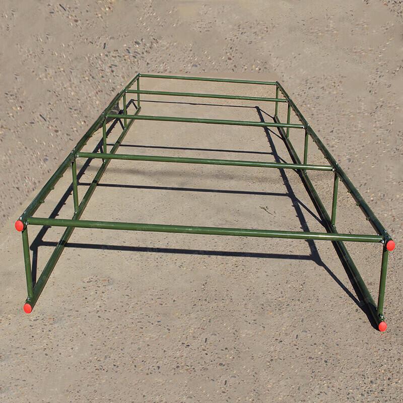 Outdoor High-Low Crawling Net Obstacle Course