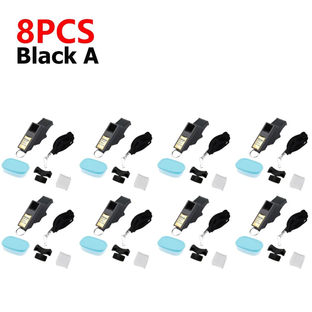 1-10PCS Professional Soccer Referee Whistle Coaching Basketball Football Whistles Seedless Plastic Whistles Basketball Whistles