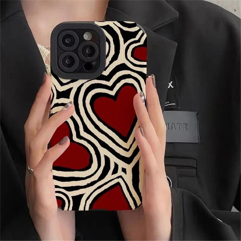 Romantic Love Hearts Silicone Case For Samsung Galaxy S22 S21 S20 Plus A54 A34 A53 A51 A52 A23 A32 A31 A71 A72 A73 A14 A13 A12