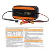 NEW Wide Voltage Motorcycle Car Battery Charger Digital Display Pulse Repair Lead-acid Battery Charger