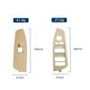61319241915 LHD Left Hand Drive Car Interior Window Lift Switch Panel Door Handle Trim For BMW 7 Series F02 Auto Accessories