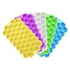Silicone Honeycomb Ice Cube Mold with Lid, 37-Grid, Stackable, Food-Grade DIY Tray