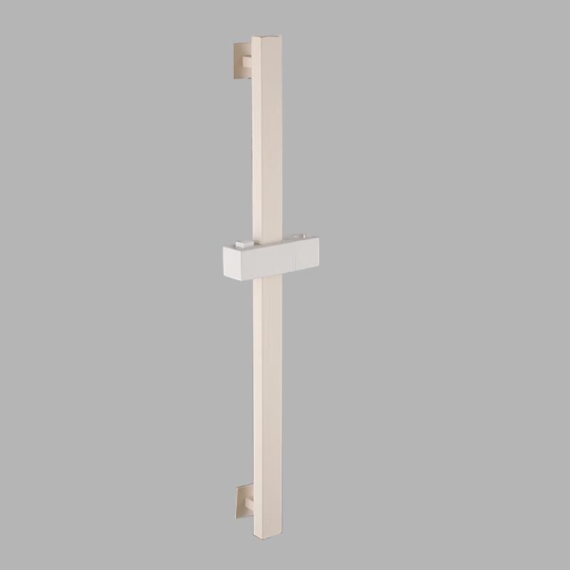 OLOEY Square Stainless Steel Shower Slide Bar Set