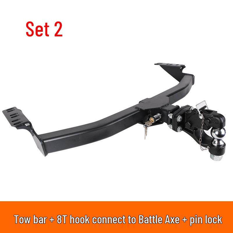 Mitsubishi Outlander Pajero V73 V97 Modified Rear Tow Hook & Bar