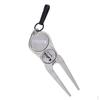 Golf Tool with Marker Pitch Mark Quality Alloy - Lightweight and Portable