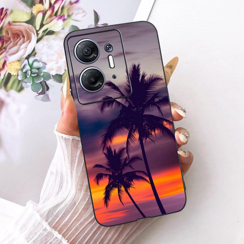 Phone Case For Infinix Hot 30 5G Cover X6832 Cute Cat Fashion Funny Painted Bumper For Infinix Hot30 5G Casing