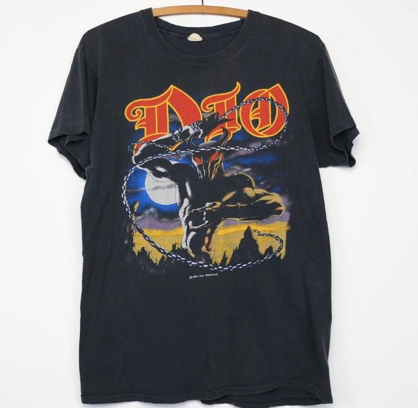 

Vintage 1984 Dio Last in Line World Tour Shirt 4XL