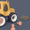 Children Kid Disassembly Diy Nut Assembly Engineering Vehicle Excavator Free Screwdriver