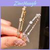Classic Heart Shape Zircon Bracelet With Elegant Copper Finish For Women