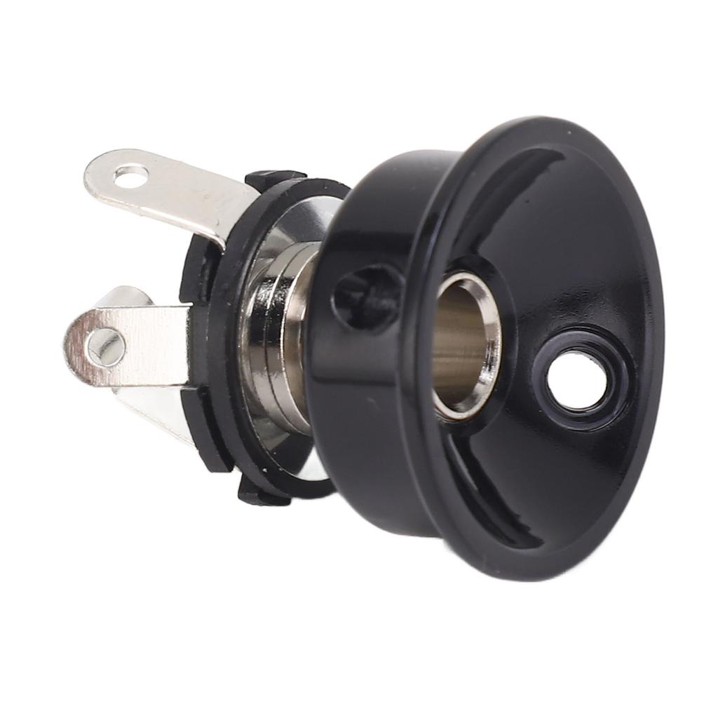 Guitar Jack Plate Electrosocket Holder Electric Guitars Jackplate Recessed Parts