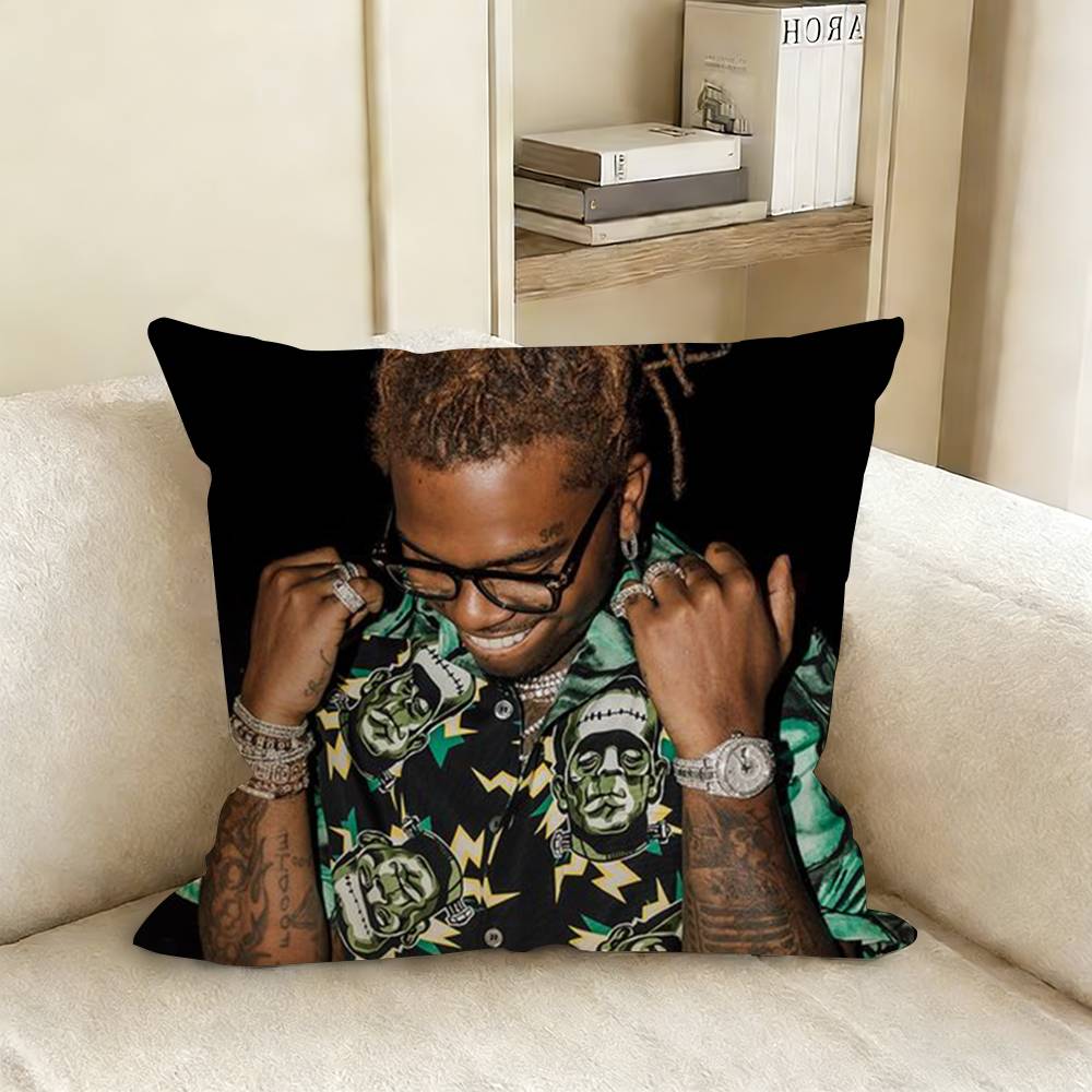 

GGunna Rapper Pillow Case Living Room Sofa Cushion Cover Suitable For Home Bedroom Room Decoration 30x30cm
