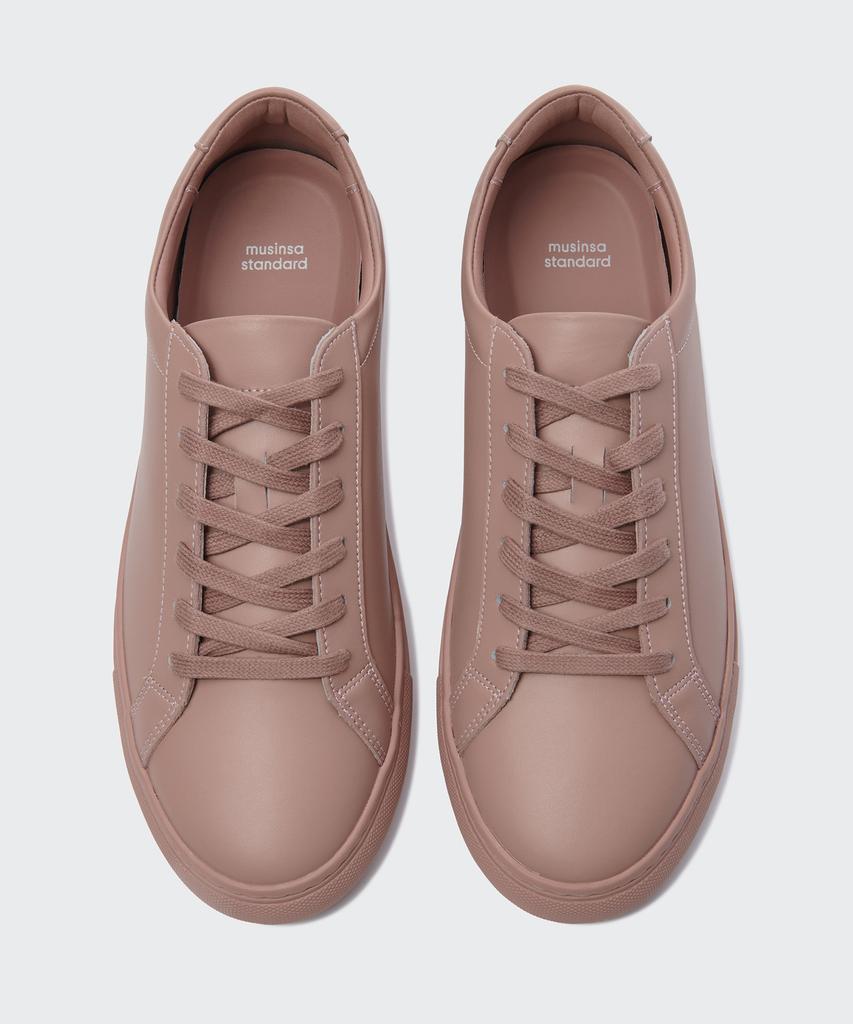 Musinsa Standard Leather Court Sneakers Mark 2 [Desert Pink]