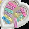10pcs/set Candy Color Snap Hairpin Girl Camping Headwear Spring Summer Hairpin