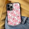 Cartoon Pig Piggy Soft Phone Case for iPhone 17 Air 16e Pro Max 15 Pro 13 14 Plus 11 12 MagSafe Magnetic Coque