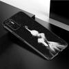 Ballerina Girl Phone Case For Xiaomi Redmi Note 10 9 Pro Max 10S 10T 9A 9C 9S 9T 8A 8T 8 7 Pro Soft TPU Black Cover