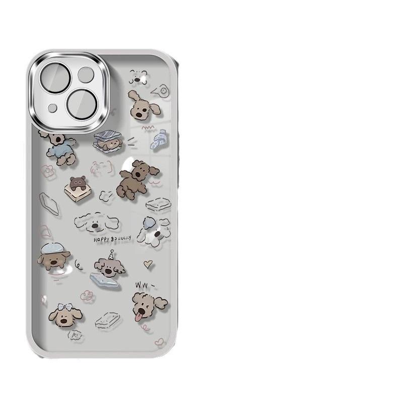 Applicable To Iphone11/11pro Mobile Phone Case Apple 11promax Simple 11pro Cute Reading Puppy