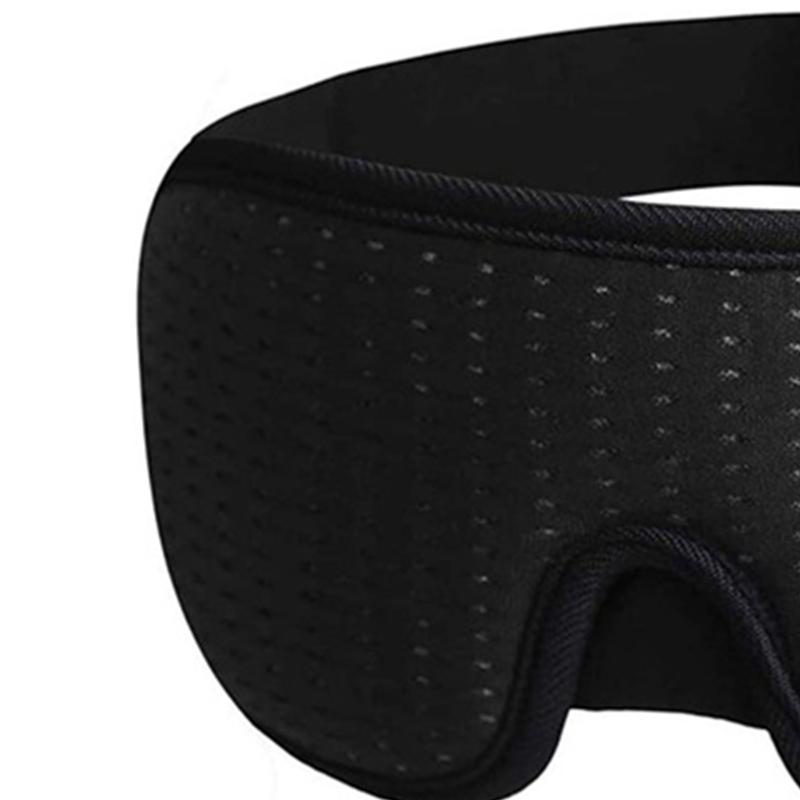Eye Shade Cover Block Out Light 3D Soft Cushion Lightweight Breathable Blackout Sleeping Cover