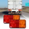 Trailer Side Lights LED 1 Pair Truck Side Lights 12V/24V/12-80V Night Driving Tail Lights Trailer Signal Tail Light