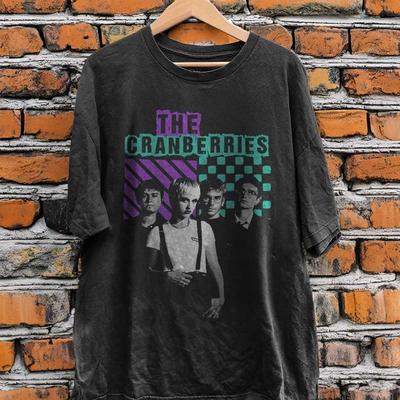 The Cranberries Vintage Aesthetic Unisex Black Cotton T-shirt S-5XL