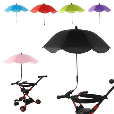 Guarda-chuva para Carrinho de Bebê à Prova de Chuva com Braçadeira Ajustável Novo Guarda-sol para Carrinho Crianças