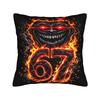 Decorative Pillowcases Funny Trollface  Accessories Home  Pillow Case Cover Square Multiple Sizes