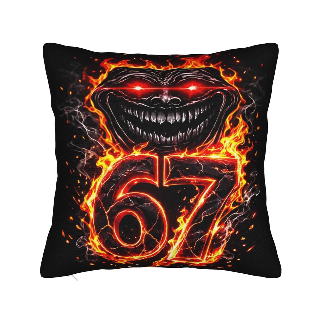 Decorative Pillowcases Funny Trollface Accessories Home Pillow Case Cover Square Multiple Sizes