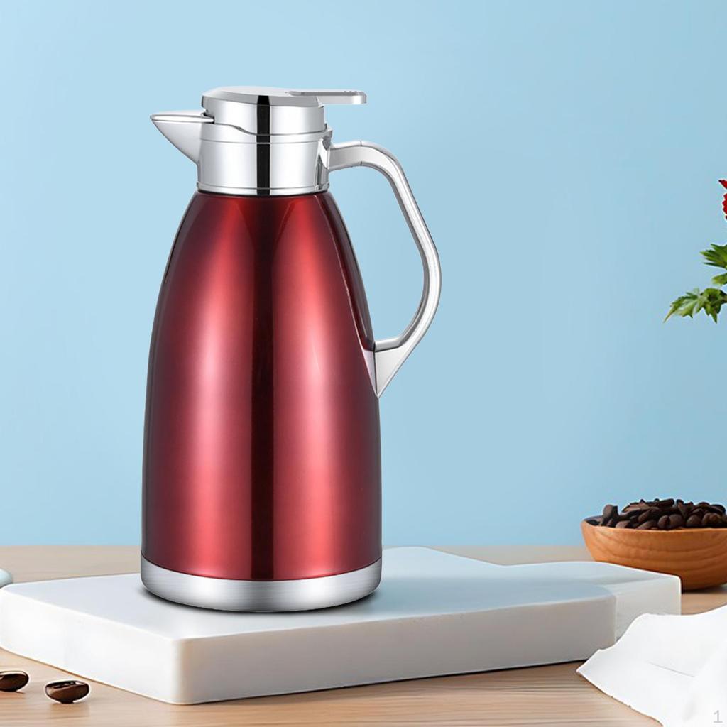 Insulated Beverage Carafes Kettle, Water Jug Pitcher for Home And Kitchen