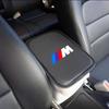 M LOGO Badge Car Armrest Box Mats Leather Center Console Covers for BMW E46 E39 E90 E60 E36 F30 F10 E34 E30 F20 E92 M3 M4 M5 X3 X4 X5 X6 X7