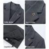 ROMON Men's Business & Wedding 3-Piece Suit Set
