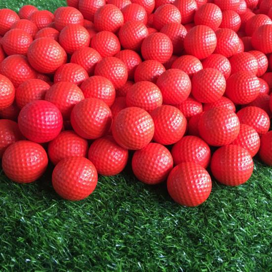 Pachet de 4 mingi de golf din spumă pentru antrenament mingi de golf cu senzație realistă pentru antrenament de zbor limitat Minge sportivă mingi elastice din spumă pentru utilizare în interior și exterior