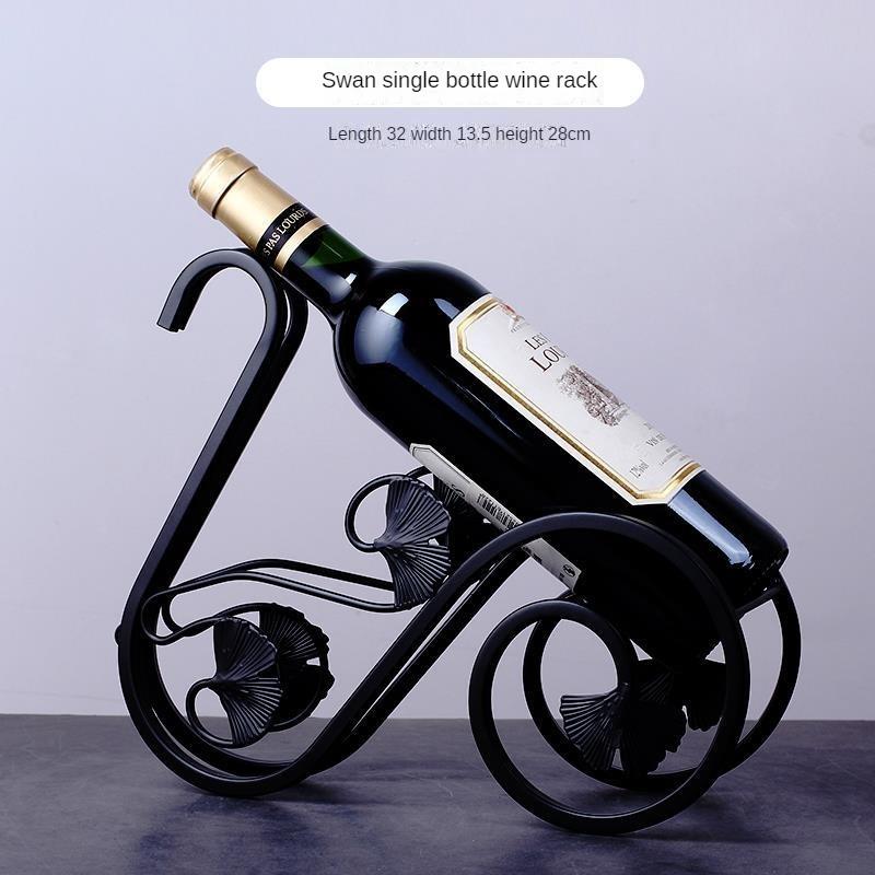 Household Wine Glass Holder Wine Cabinet Wine Rack Decoration Wine Decoration Upside Down Wine Bottle Rack Modern Light Luxury Wine Rack