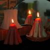 Styl Halloween Kreatywny Ręcznie Robiony Płaszcz Forma Świecy Ducha DIY Formy na Świece Aromaterapeutyczne Forma Płaszcza Ducha Dekoracja Domu