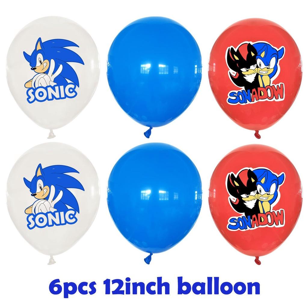 Balloon Cartoon Blue Pink Dog Cake Topper Birthday Decoration Party