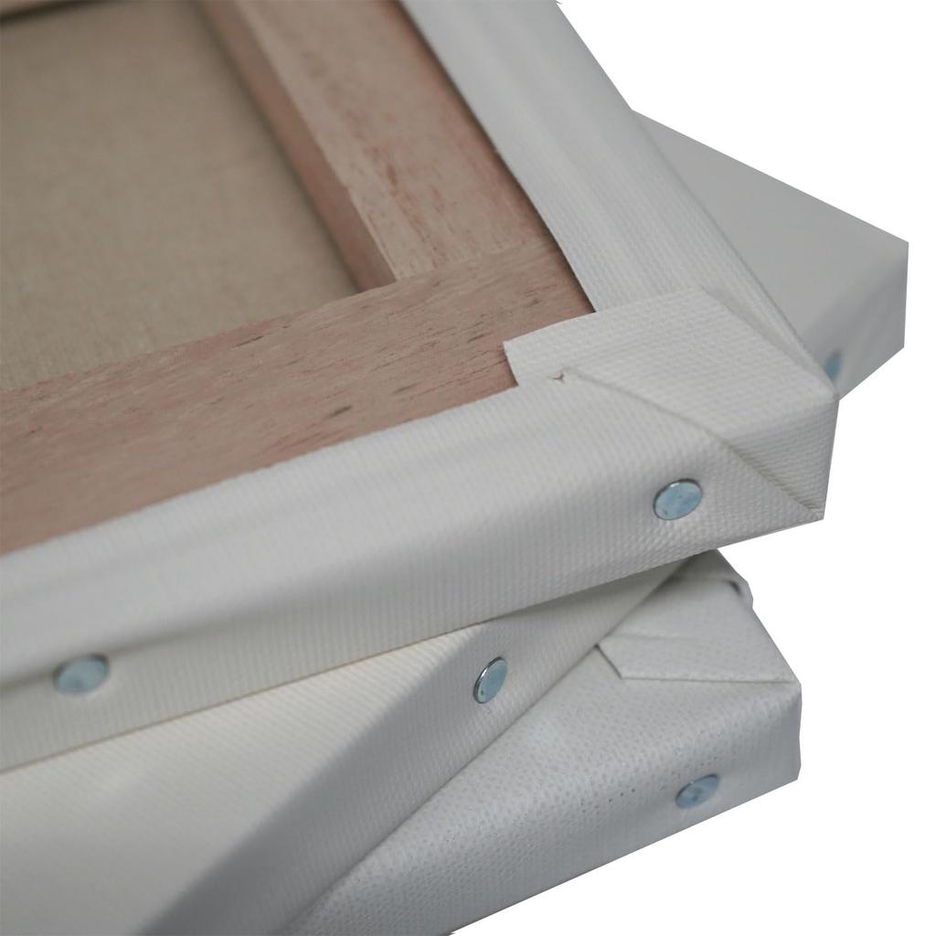 Yume Art Supplies Limited Edition Stretched S30 X Medium for Oil and Acrylic Painting Canvas, Square, (910 910mm), 100% Linen, Grain,