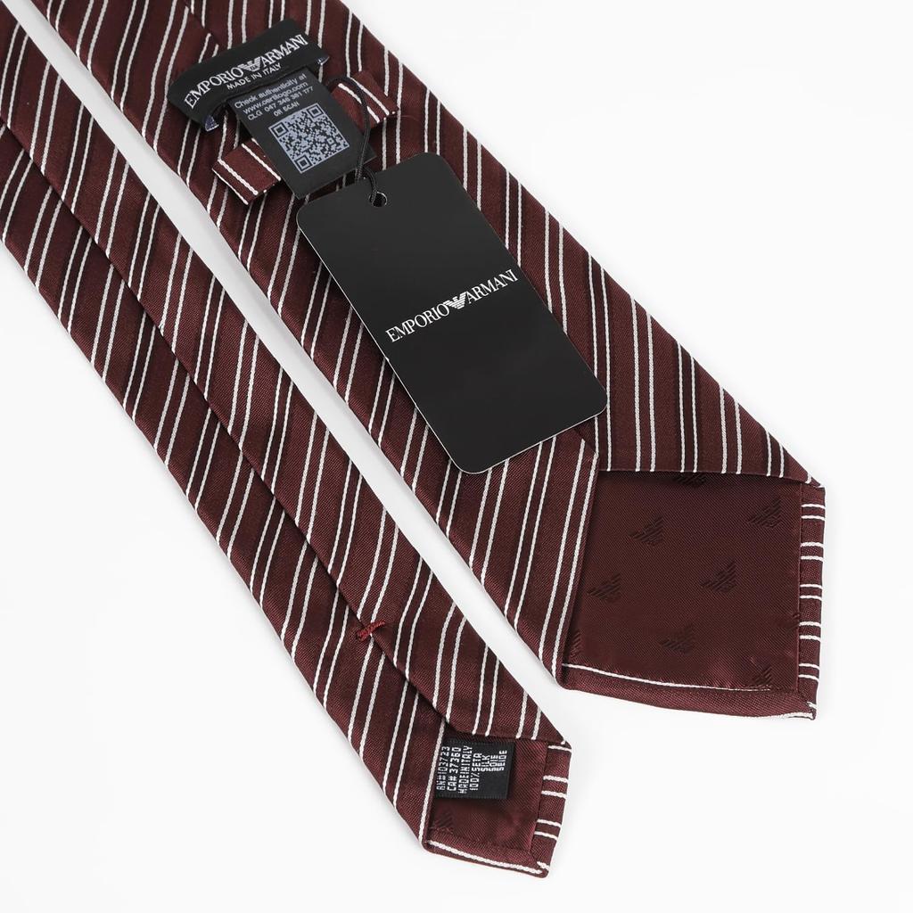 EMPORIO ARMANI Tie Gift EA71 Bordeaux (EA71-4 1A636-00176) [Used]