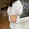 New Woven Mobile Phone Bag Daily Commuting Style Retro Casual Shoulder Crossbody Backpack