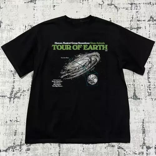 Glass Animals 2024 Tour Of The Earth T Shirt Full Size S-5XL Unisex T-Shirt XL