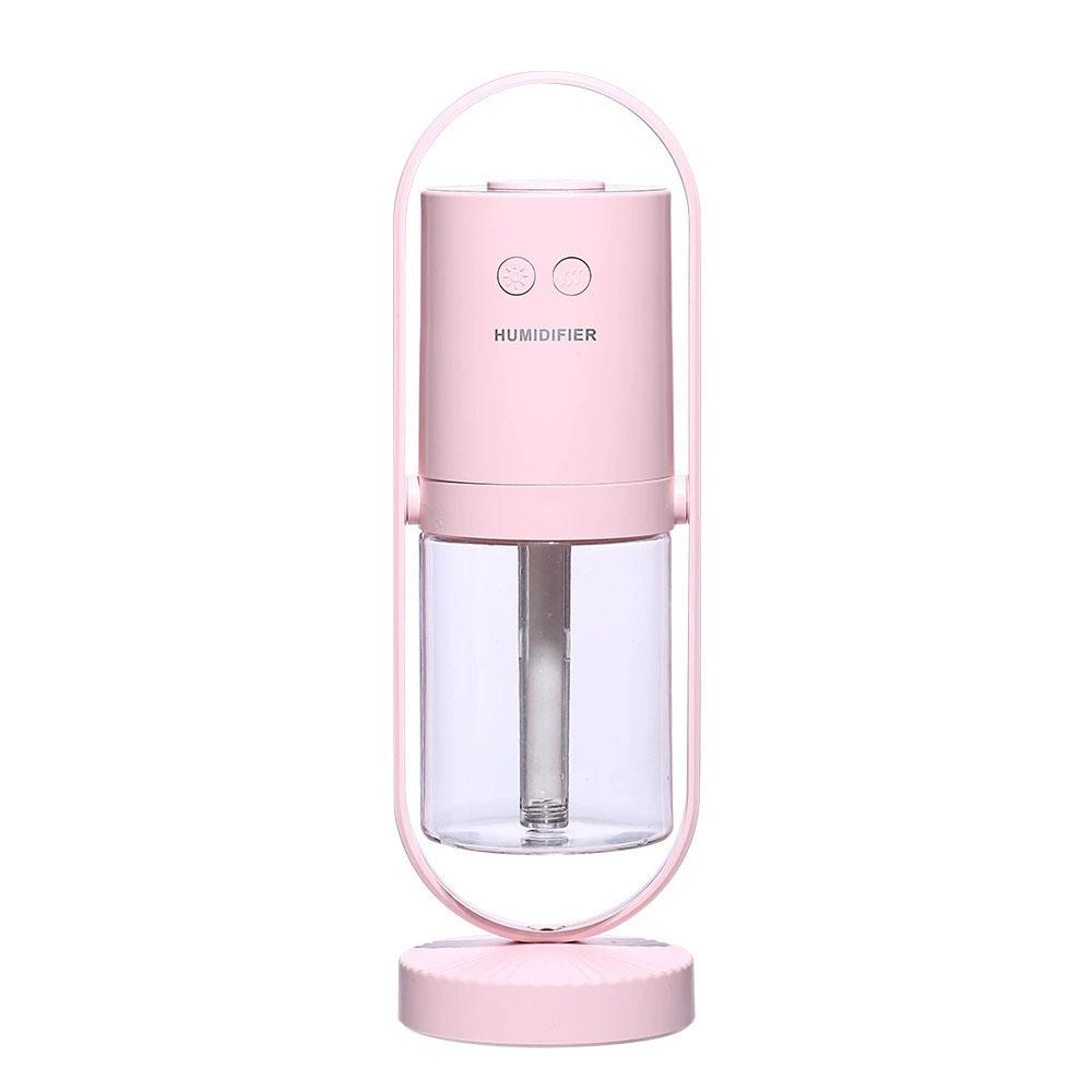 Creative Rotatable Projection USB Charging Mini Humidifier - Moisturizing, Hydrating, Anti-Dryness Air Purifier