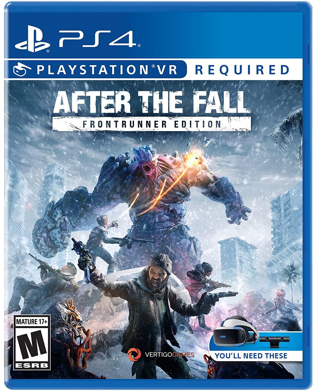После выхода Frontrunner Edition VR North PS4 Fall (Импорт Америки) -