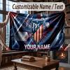 Individualus vardas Flanelinis pledas Atletico Madrid FC raštas Šilta namų puošmena