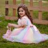 8-12 Years Girls Dress Autumn And Winter New Baby Children Dress Halloween Princess Dress Girls Wedding Party Dress Flower Girl Tutu Skirt