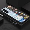 Shark Ocean Fish Print Case For Samsung Galaxy S26 S25 Ultra S24 S23 S22 Plus S21 FE A15 A16 A17 A35 A36 A54 A55 A56 5G Soft Cover