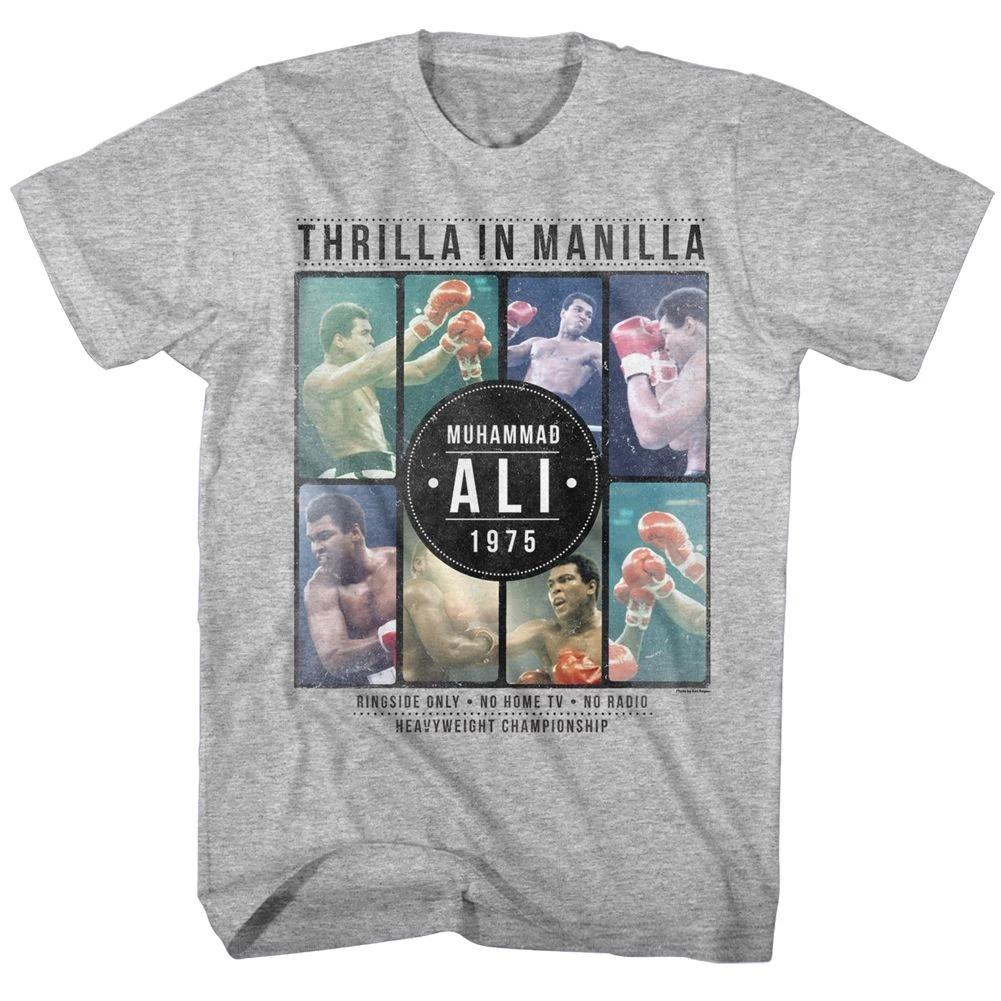 Muhammad Ali - Collage - Short Sleeve - Heather - - Children s T-shirt 120
