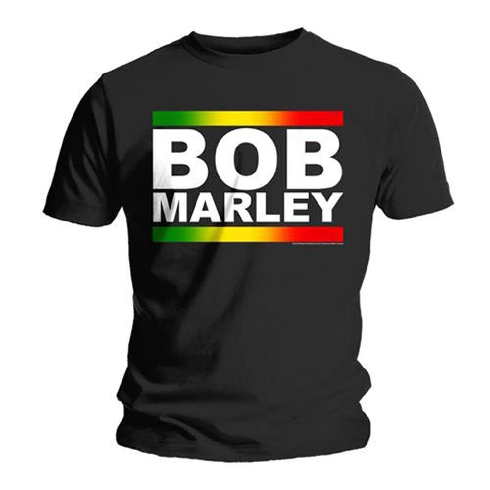Bob Marley Rasta Band Block Unisexs Tshirt L
