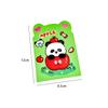 16Sheets Pocket Notebook Panda Notepad Cartoon Diary Book  Student